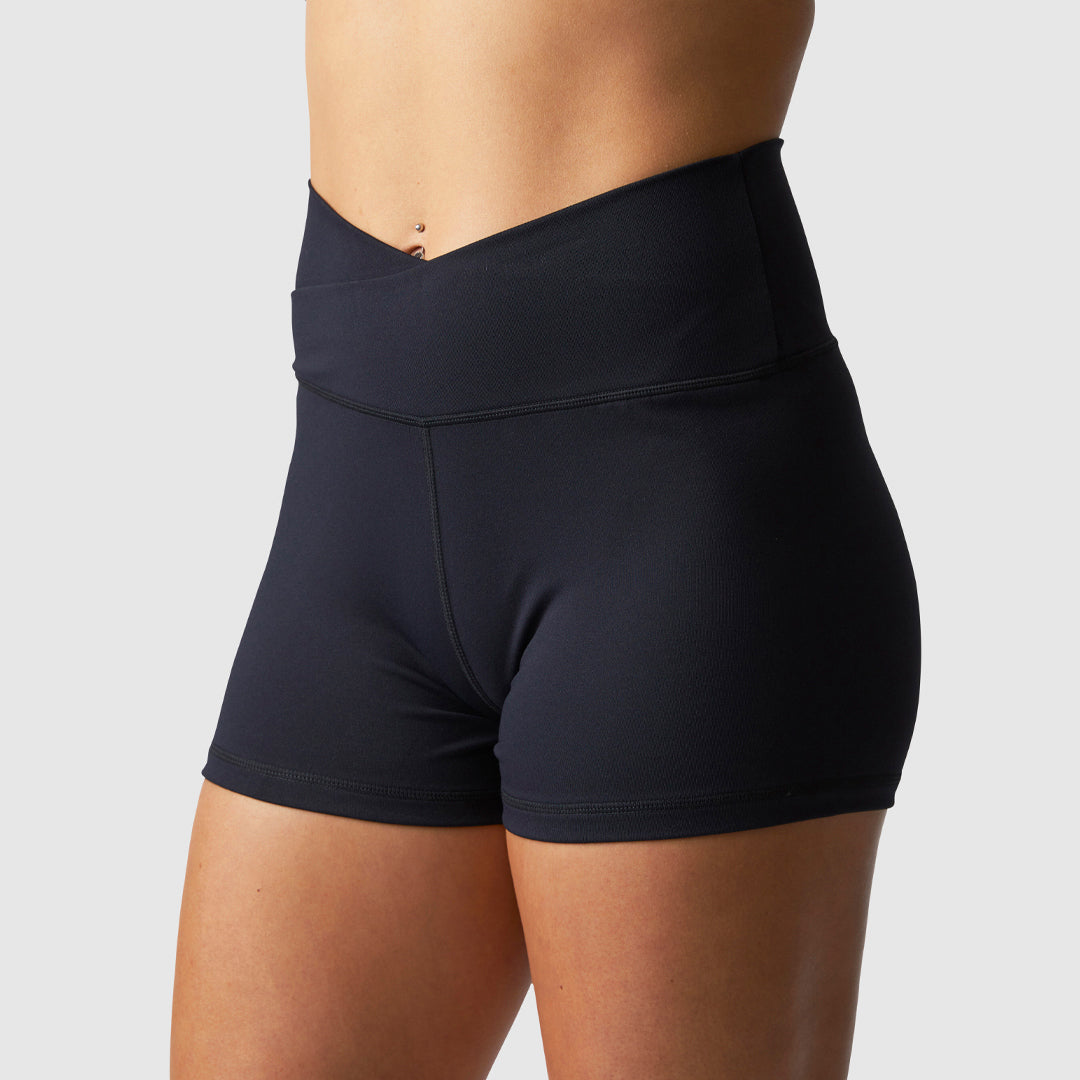 Hustle Booty Shorts Black – Genejack
