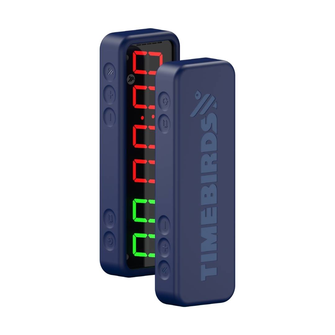 Navy TIMEBIRDS™ Protective Case (Case Only, Timer not included) from Timebirds for Genejack WOD