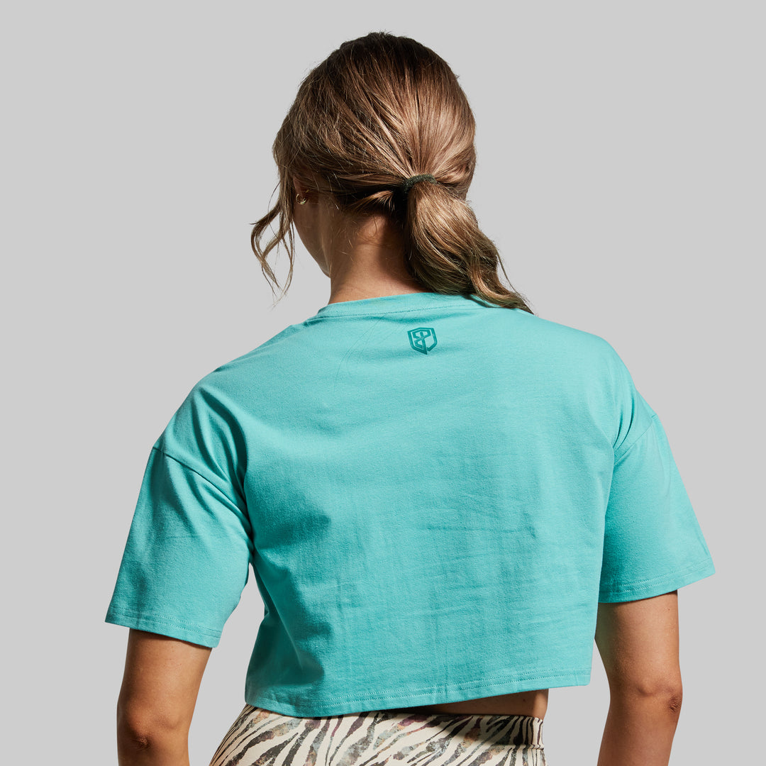 Training Crop Tee 2.0 | Jungle Mist from Born Primitive for Genejack WOD