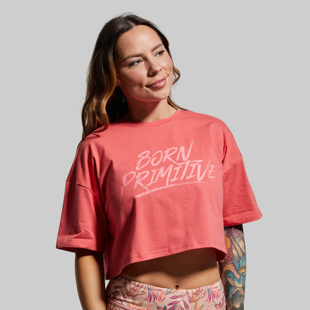 Training Crop Tee 2.0 | Jungle Punch from Born Primitive for Genejack WOD