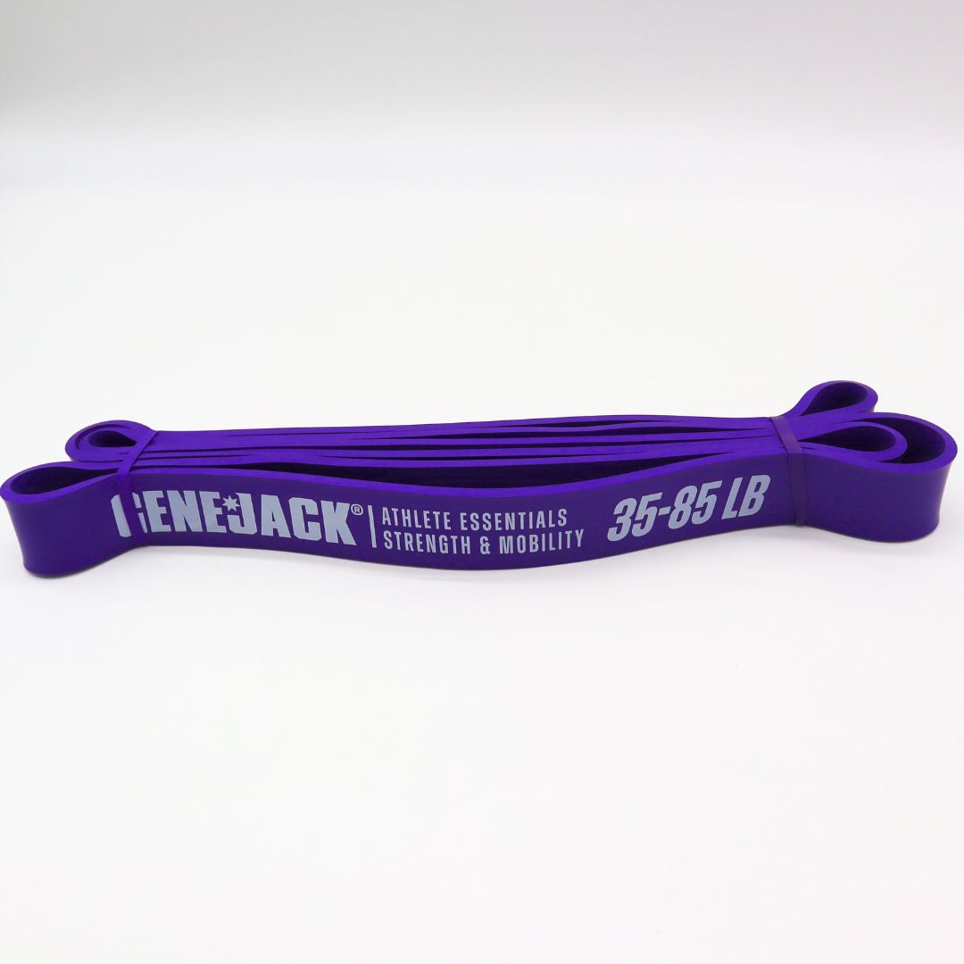 1 Band 85LB Strength & Mobility Resistance Bands from Genejack for Genejack WOD