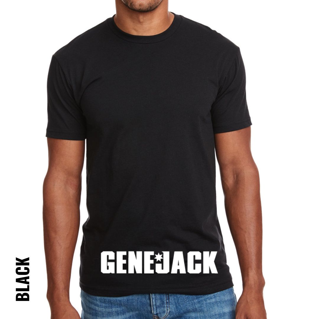 Black Genejack Essential T-shirt - Unisex from Genejack for Genejack WOD