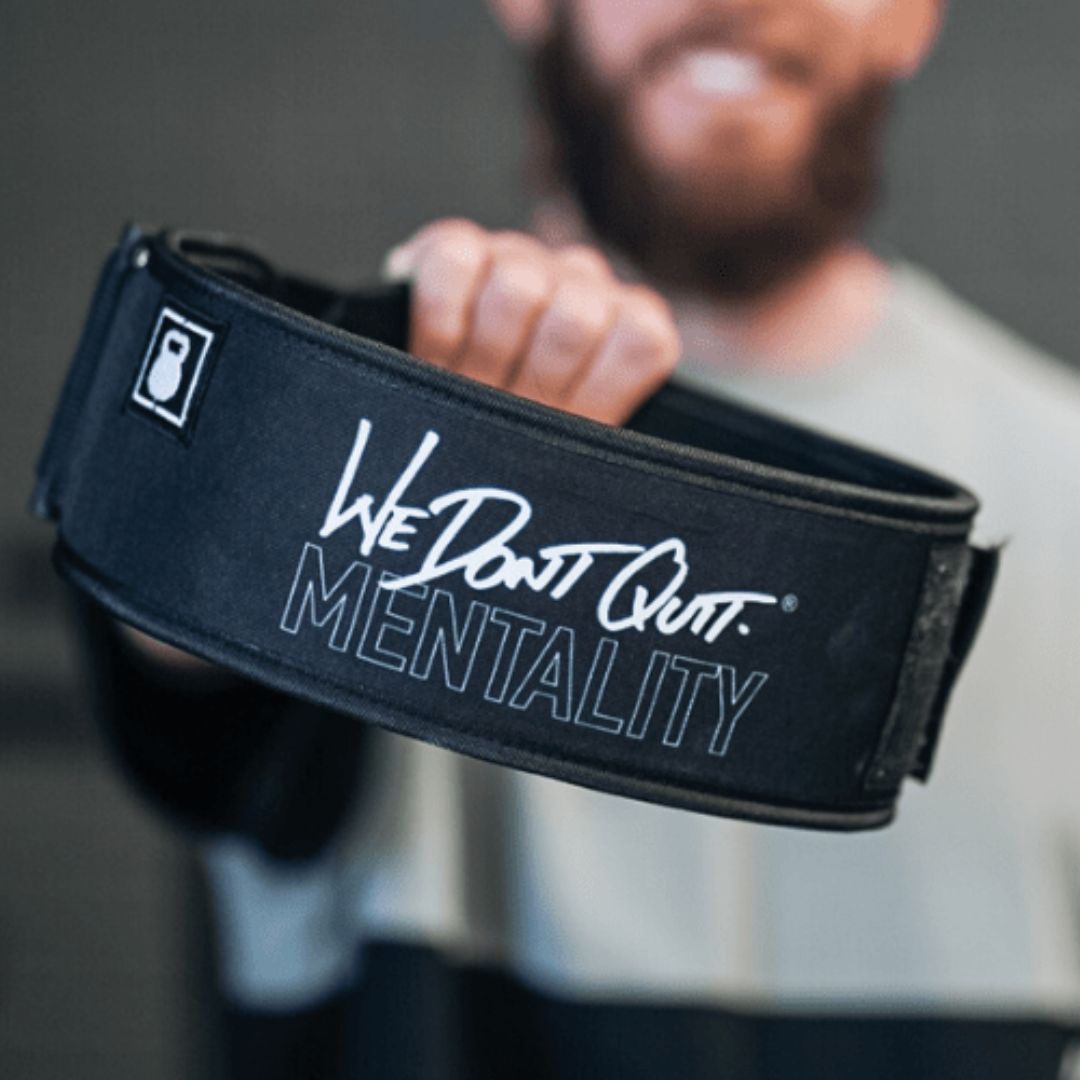 We Don't Quit by Craig Richey Weightlifting Belt from 2POOD for Genejack WOD