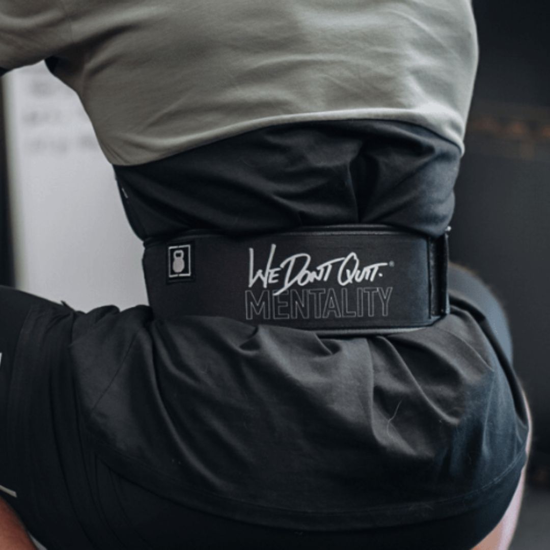 We Don't Quit by Craig Richey Weightlifting Belt from 2POOD for Genejack WOD