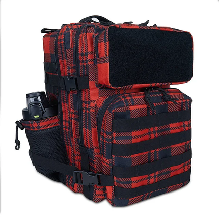 OG Titan Backpack - 35L Red Plaid from Genejack for Genejack WOD
