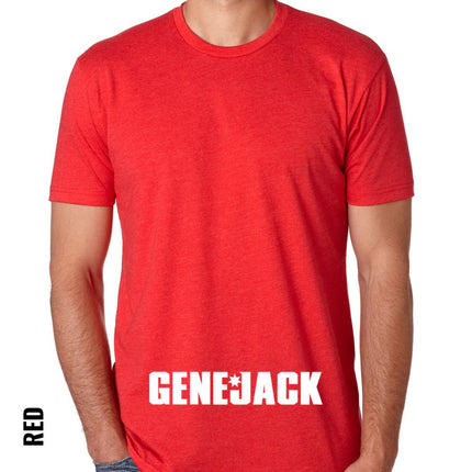 Red Genejack Essential T-shirt from Genejack for Genejack WOD