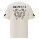 Beige Dora Birgisdottir Semis'24 T-shirt from Genejack for Genejack WOD