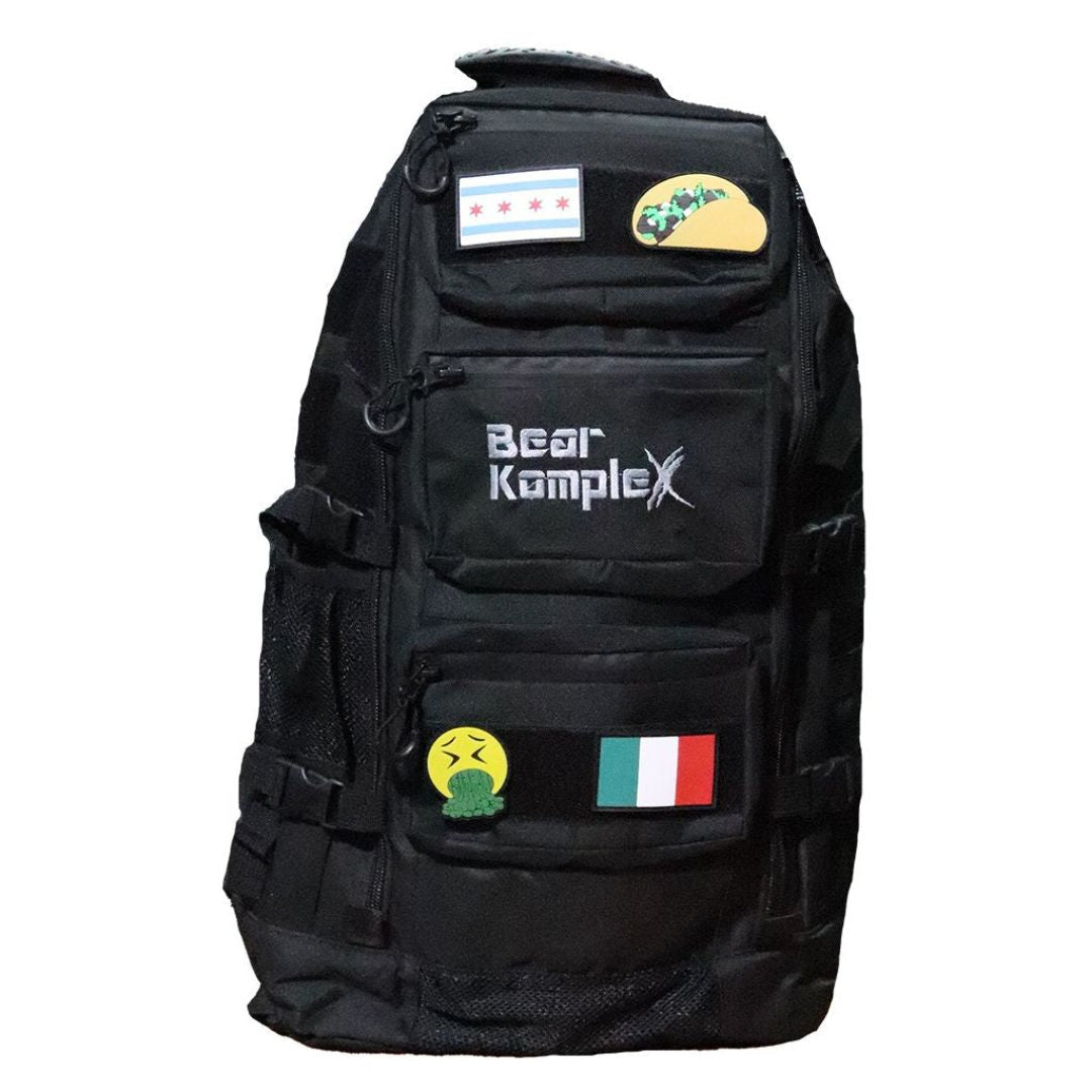 BKX Military Backpack - 50L Black from Bear Komplex for Genejack WOD