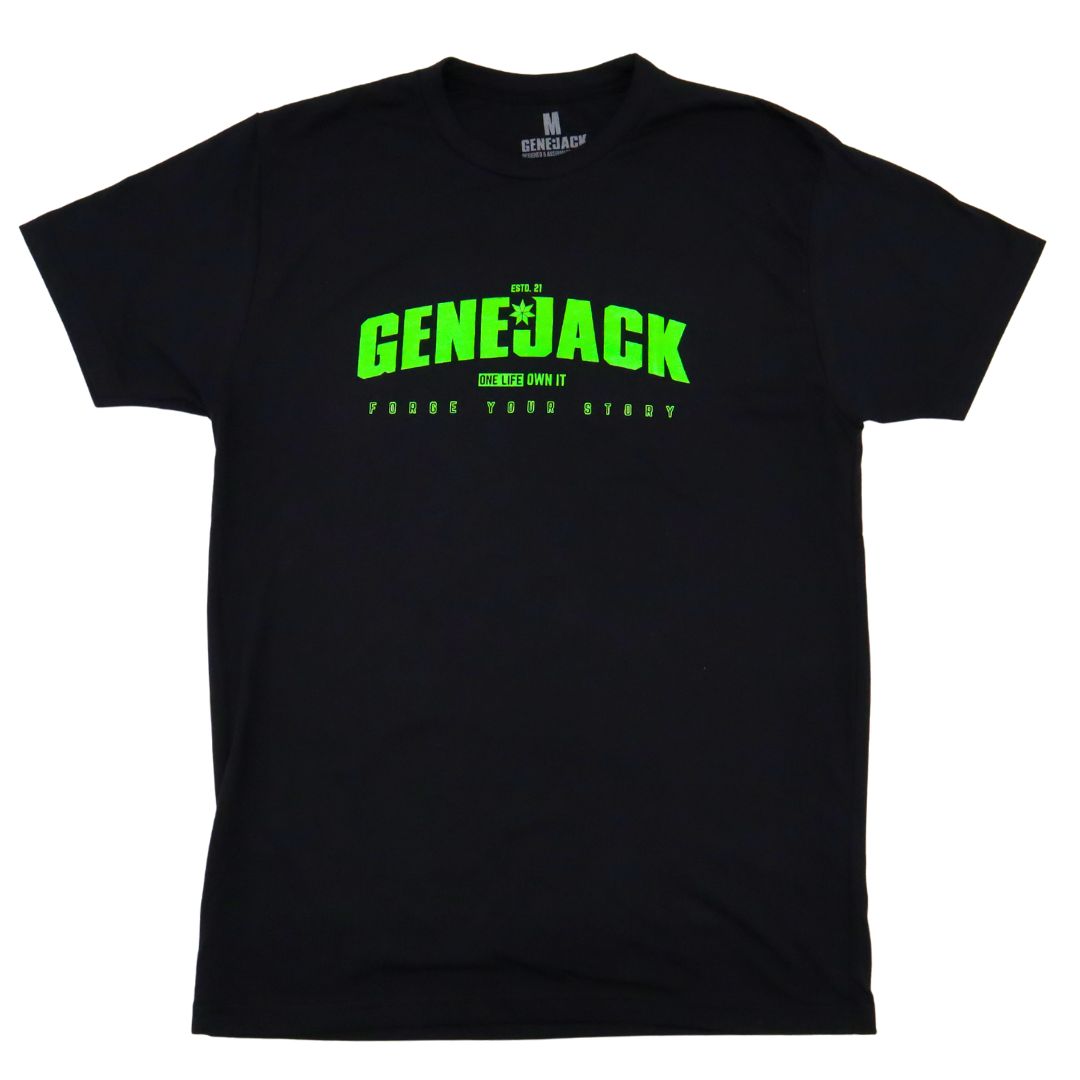 Neon Green One Life, Own It - Unisex T-shirt from Genejack for Genejack WOD
