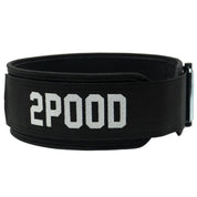 CrossFit® Straight Weightlifting Belt - Black from 2POOD for Genejack WOD