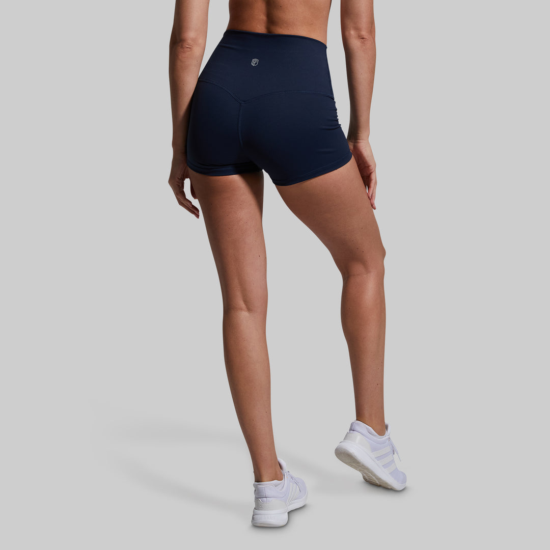 New Heights Booty Short - Navy Blue from Born Primitive for Genejack WOD