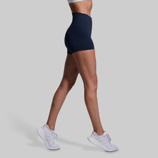 New Heights Booty Short - Navy Blue from Born Primitive for Genejack WOD