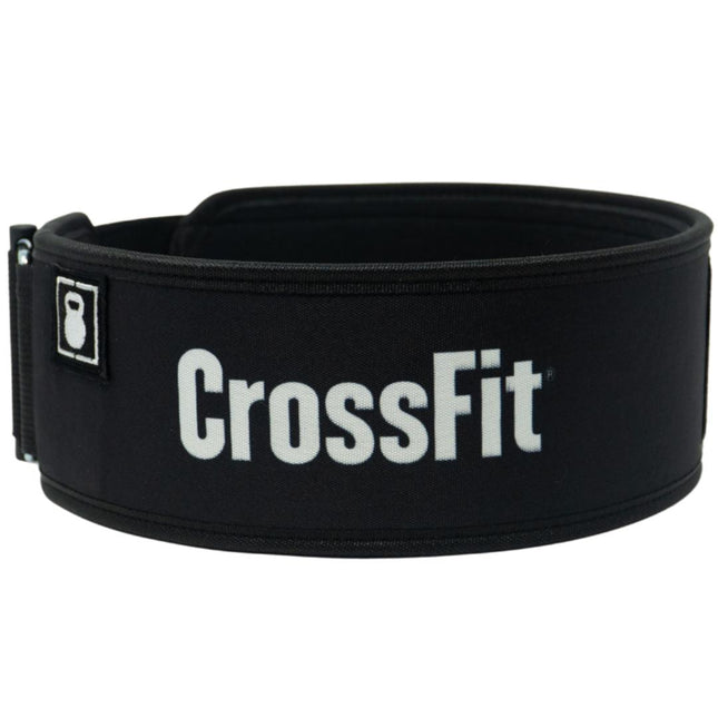 CrossFit® Straight Weightlifting Belt - Black from 2POOD for Genejack WOD