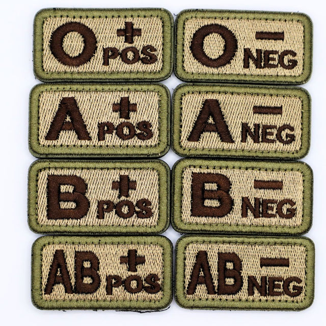 Stat Blood Patch Blood Type - Velcro Patch – Genejack