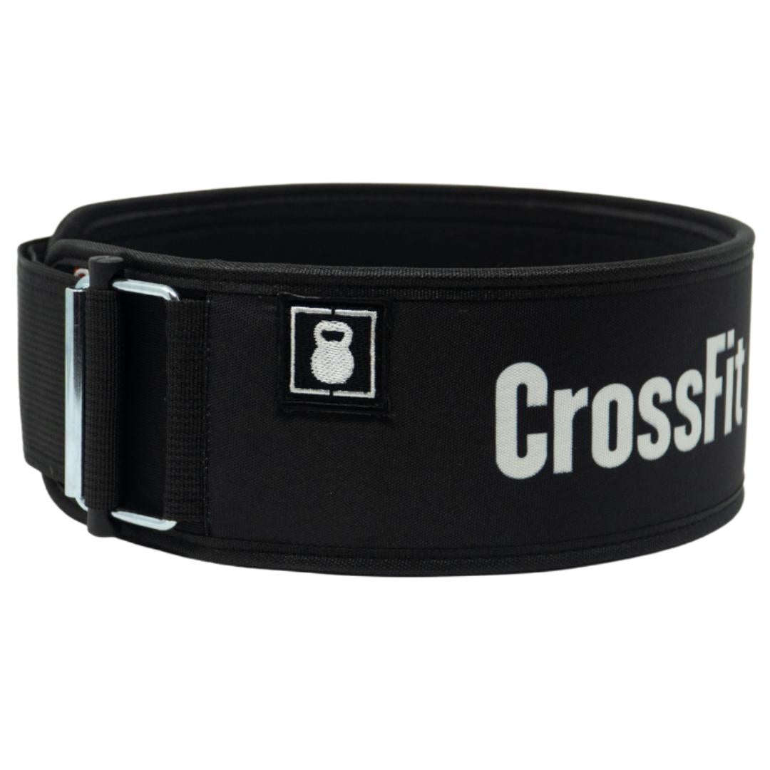 CrossFit® Straight Weightlifting Belt - Black from 2POOD for Genejack WOD