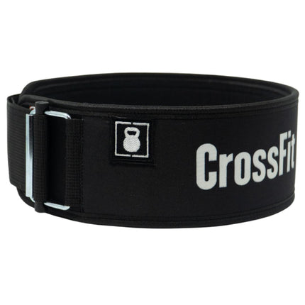 CrossFit® Straight Weightlifting Belt - Black from 2POOD for Genejack WOD
