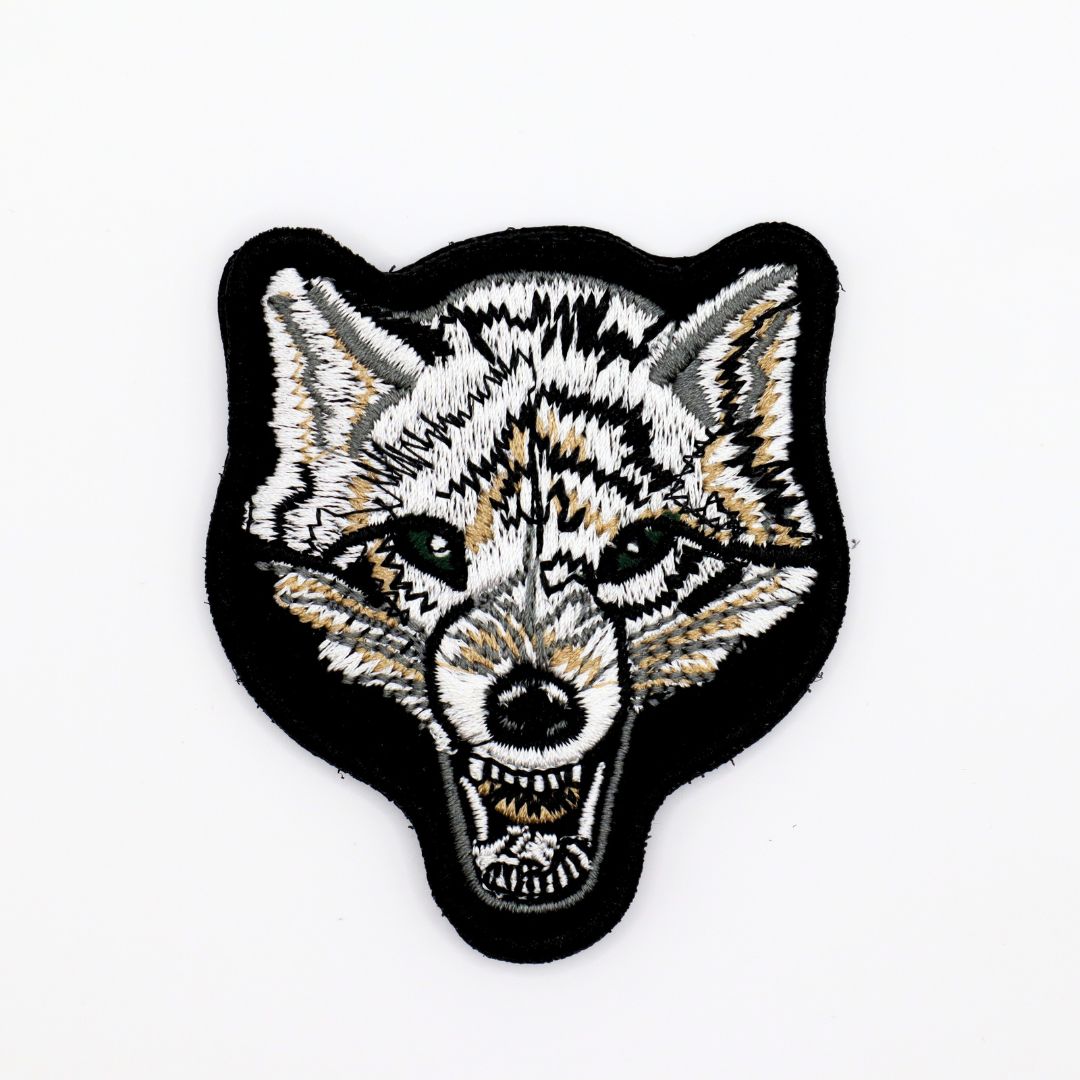 Grey Wolf Animal Spirit - Velcro Patch from Genejack for Genejack WOD
