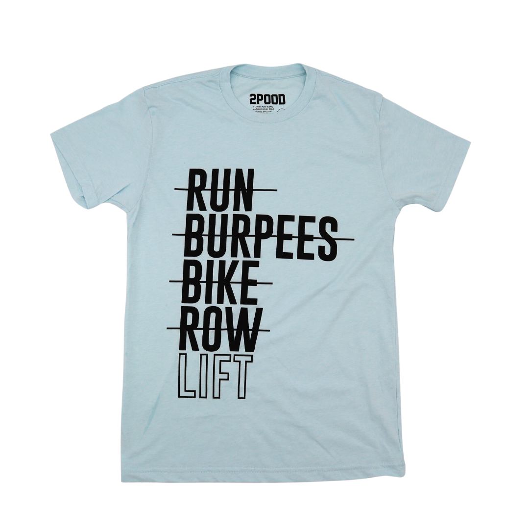 Lift List T-shirt from 2POOD for Genejack WOD