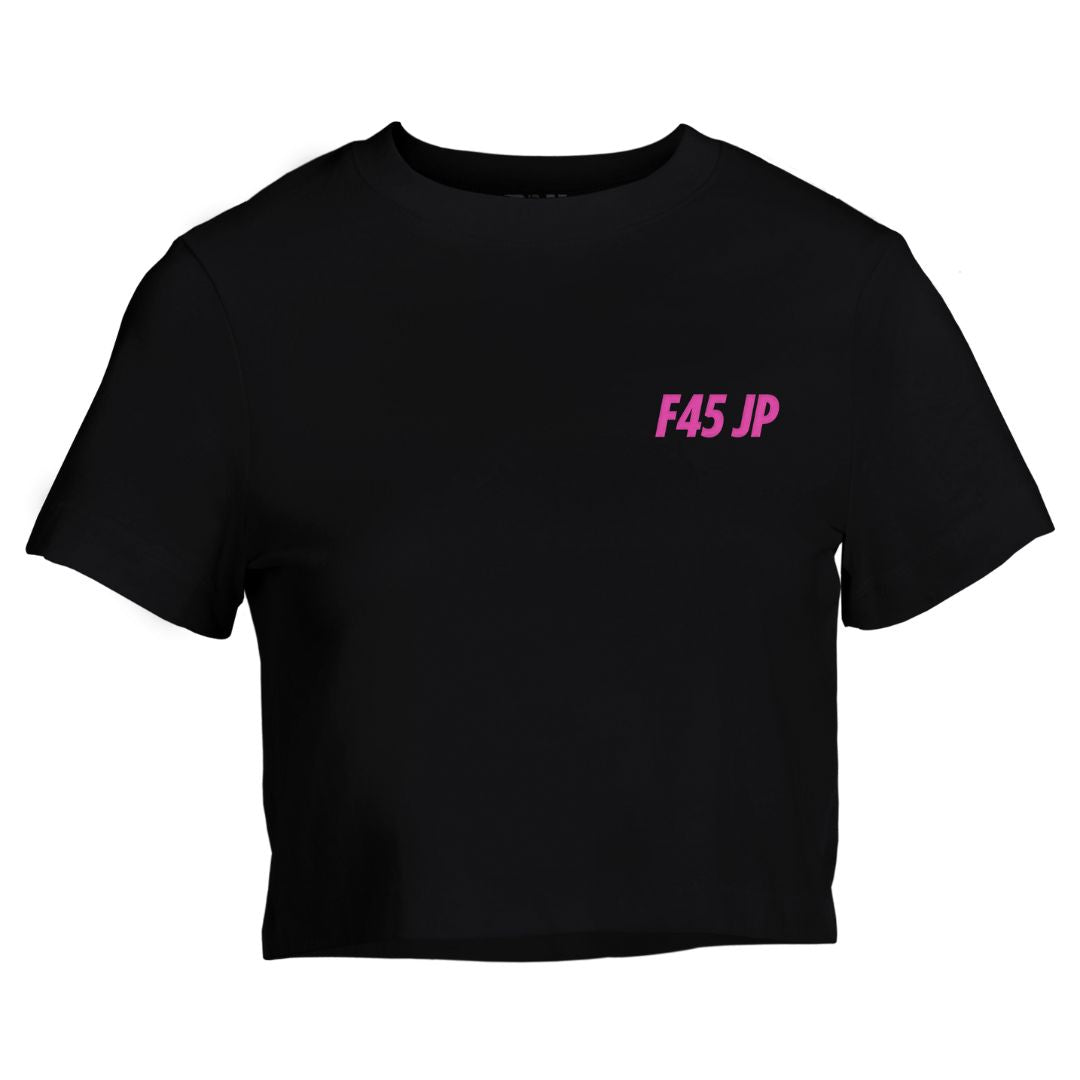 F45 JP Jersey Cropped Top (Pre-order) from F45 JUMAIRAH PARK for Genejack WOD