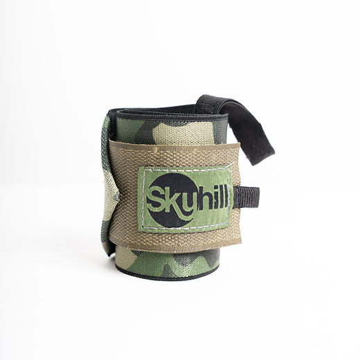 Skyhill Wrist Wrap - Green Camo from Skyhill for Genejack WOD