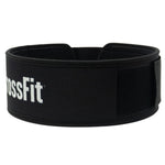 CrossFit® Straight Weightlifting Belt - Black from 2POOD for Genejack WOD
