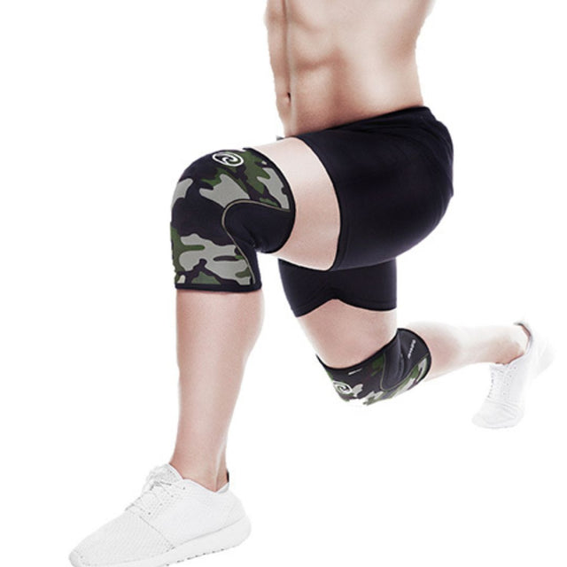 Rx Knee Sleeves - Camo/Black from Rehband for Genejack WOD