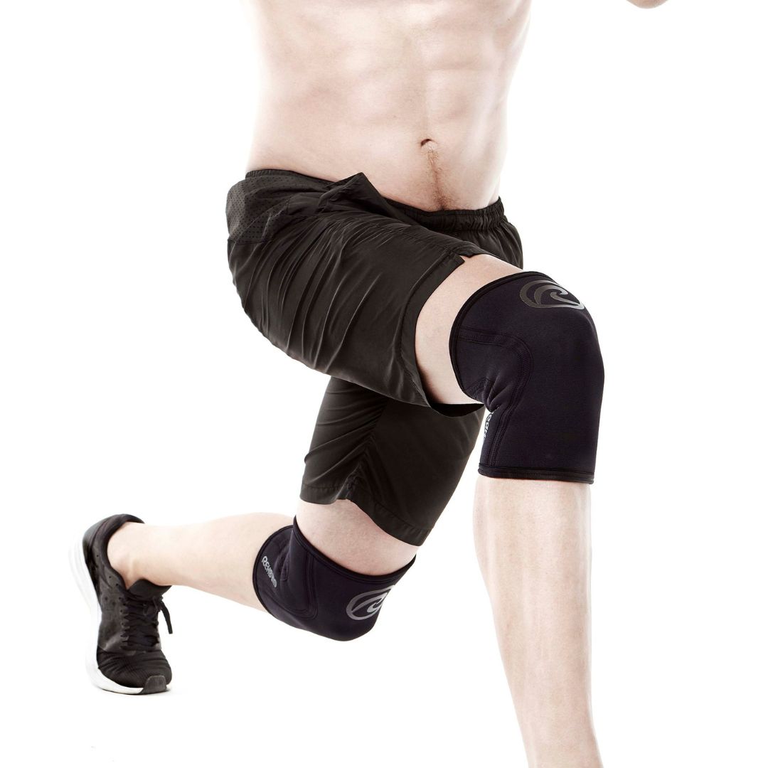 Rx Knee Sleeves - Carbon/Black from Rehband for Genejack WOD