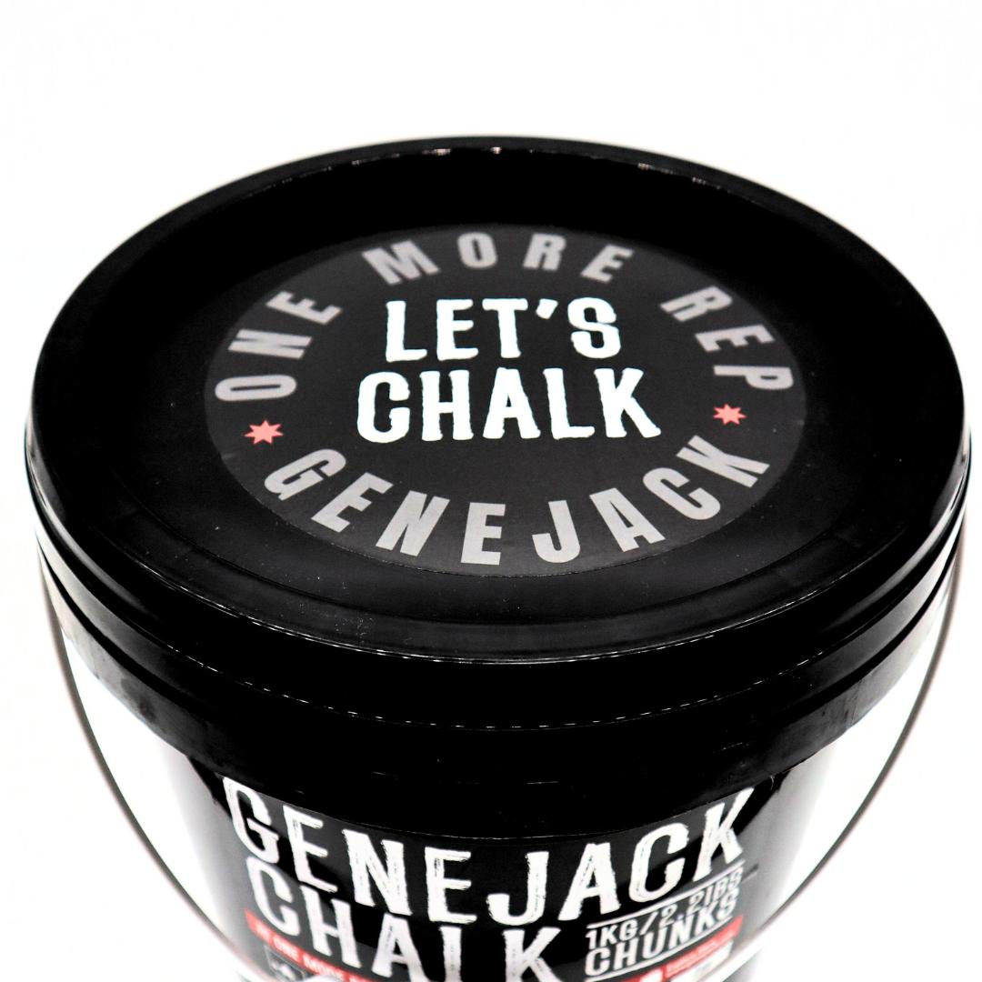 Gym Chalk Bucket 1KG from Genejack for Genejack WOD