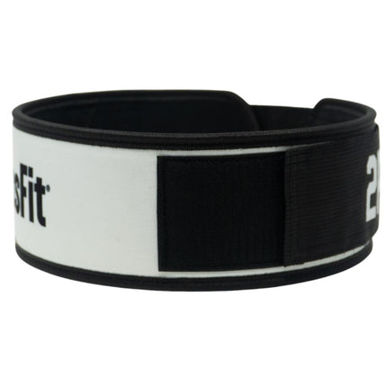 CrossFit® Straight Weightlifting Belt - White from 2POOD for Genejack WOD