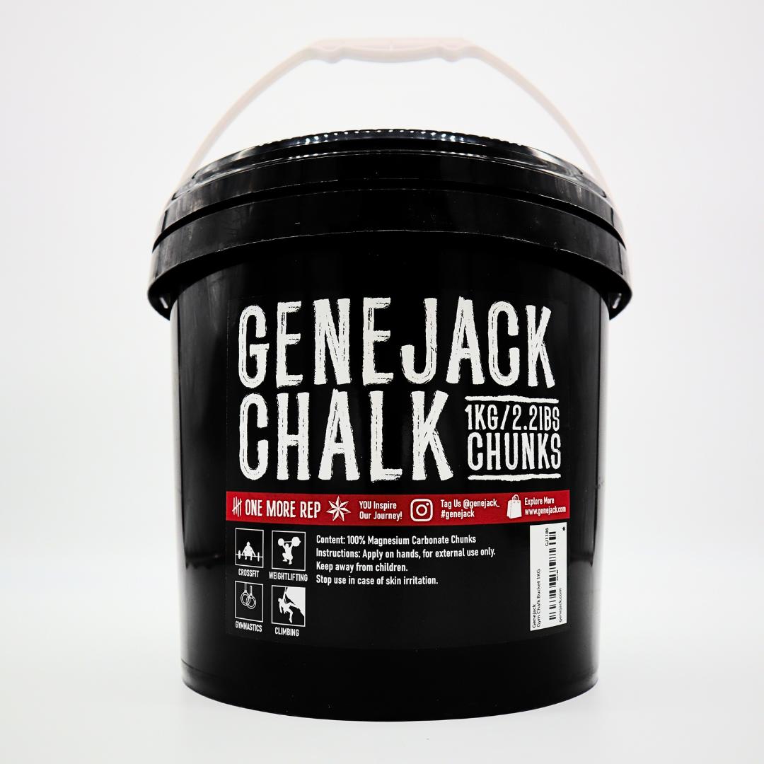 Gym Chalk Bucket 1KG from Genejack for Genejack WOD