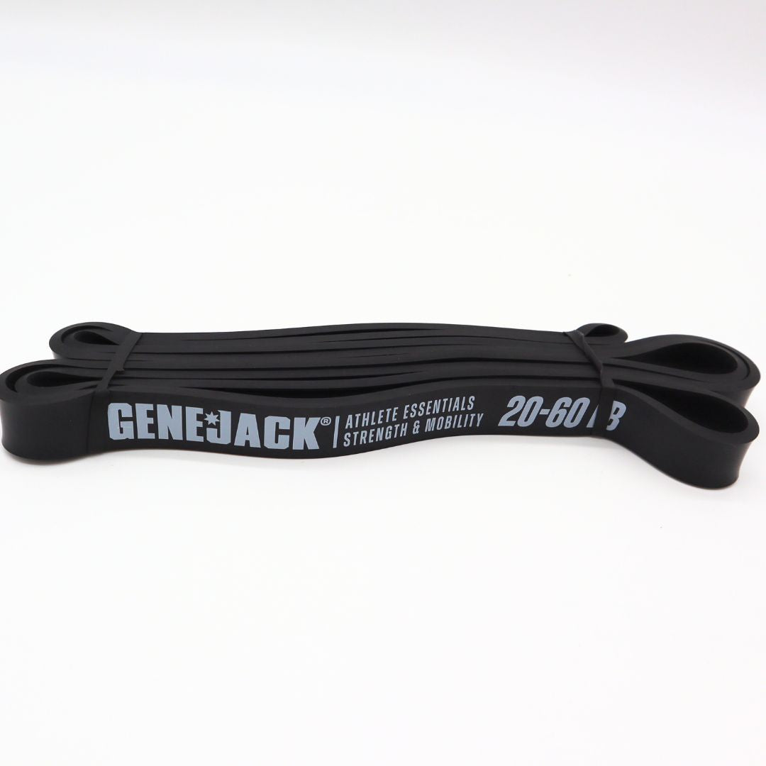 1 Band 60LB Strength & Mobility Resistance Bands from Genejack for Genejack WOD