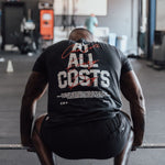 At All Costs T-shirt | Black from Genejack for Genejack WOD