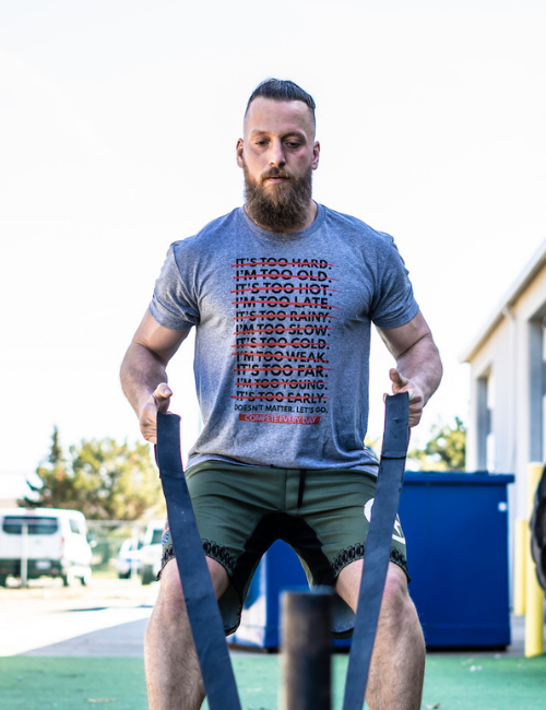 Doesn't Matter T-shirt from Genejack for Genejack WOD
