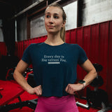 YOU Vs YOU | Matching T-shirt + Crop Top from Genejack for Genejack WOD