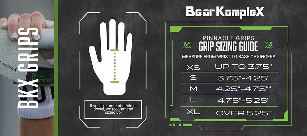 3 Hole Pinnacle Speed Grips from Bear Komplex for Genejack WOD