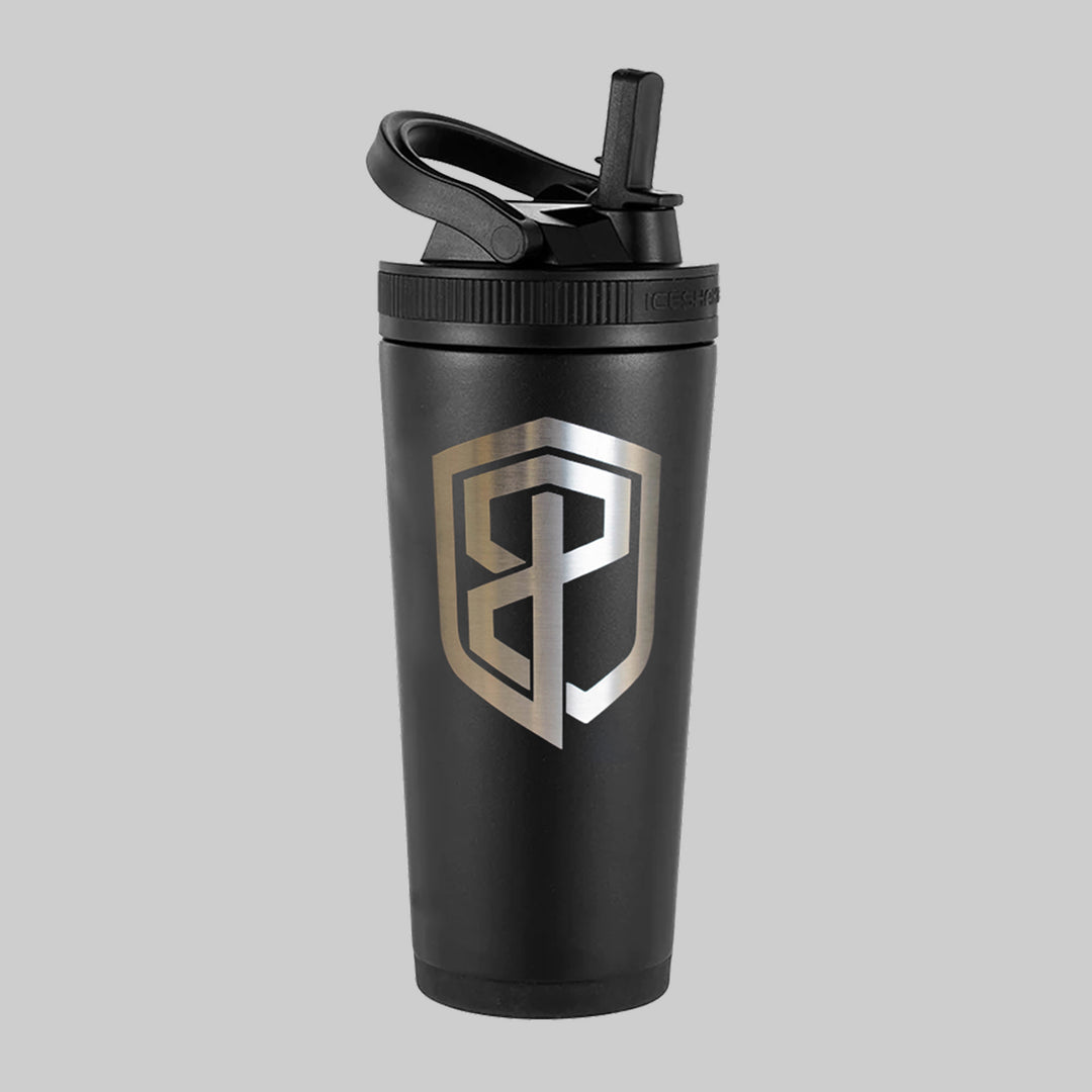 14 Oz. Born Primitive Sports Bottle | Black from Born Primitive for Genejack WOD