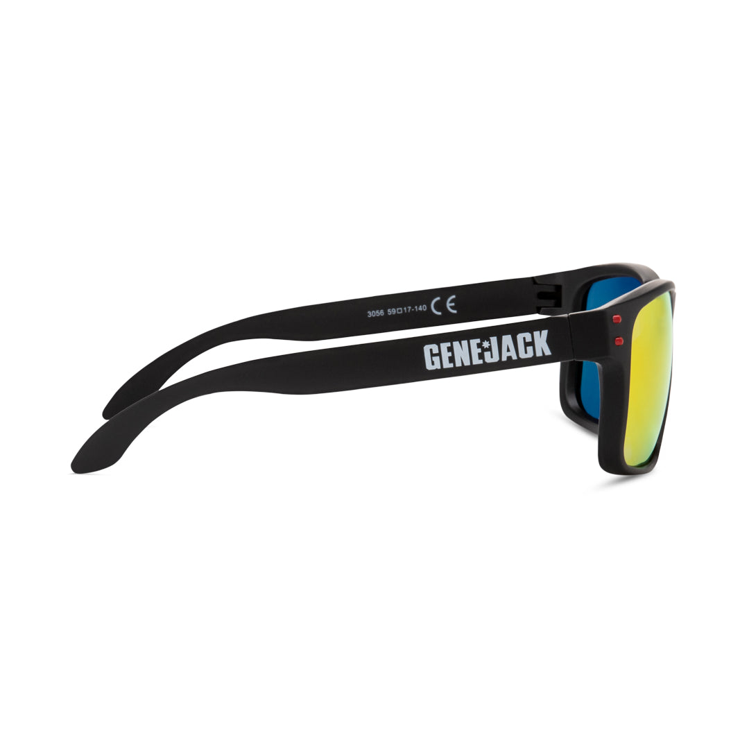 Urban Freedom Sunglasses - Black Frame/Red Lens from Genejack for Genejack WOD