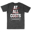 At All Costs T-shirt | Stonewash Black from Genejack for Genejack WOD