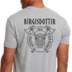 Grey Dora Birgisdottir Semis'24 T-shirt from Genejack for Genejack WOD