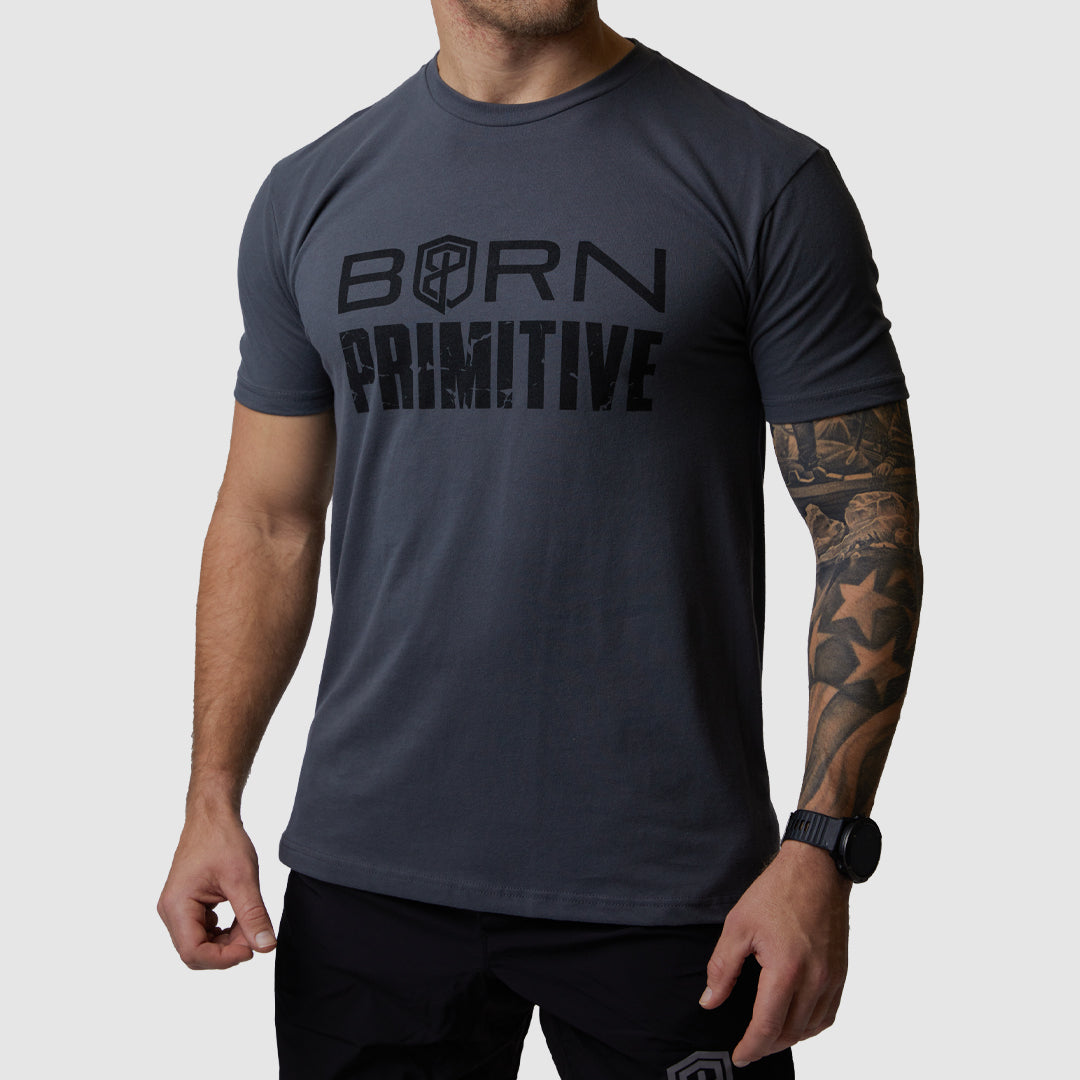 No Weight Classes in the Jungle T-shirt | Heavy Metal from Born Primitive for Genejack WOD