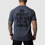 No Weight Classes in the Jungle T-shirt | Heavy Metal from Born Primitive for Genejack WOD