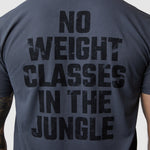 No Weight Classes in the Jungle T-shirt | Heavy Metal from Born Primitive for Genejack WOD