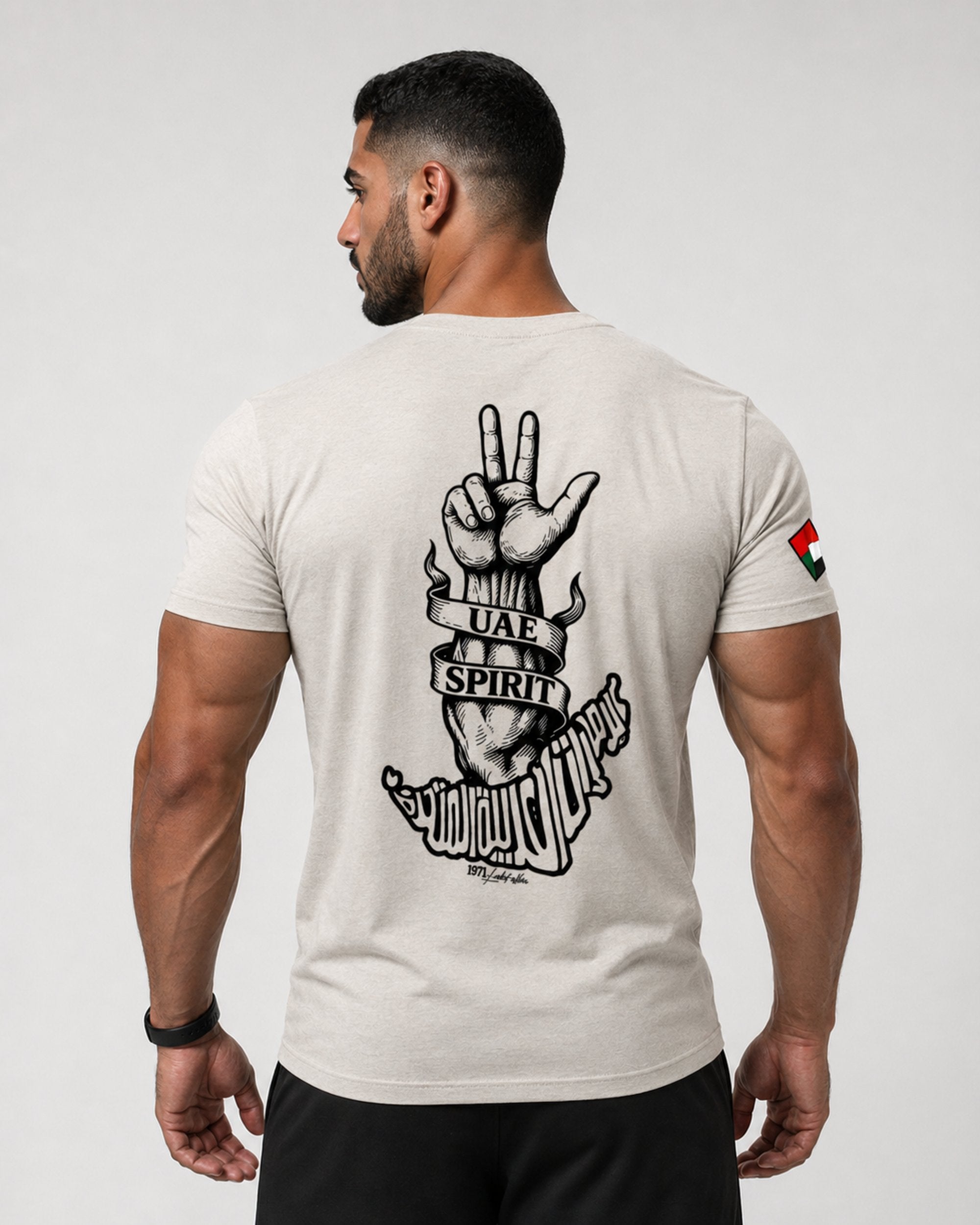 Genejack_UAE_Strong_t-shirt_back_athlete.jpg
