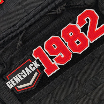Numbers Velcro Patch from Genejack for Genejack WOD