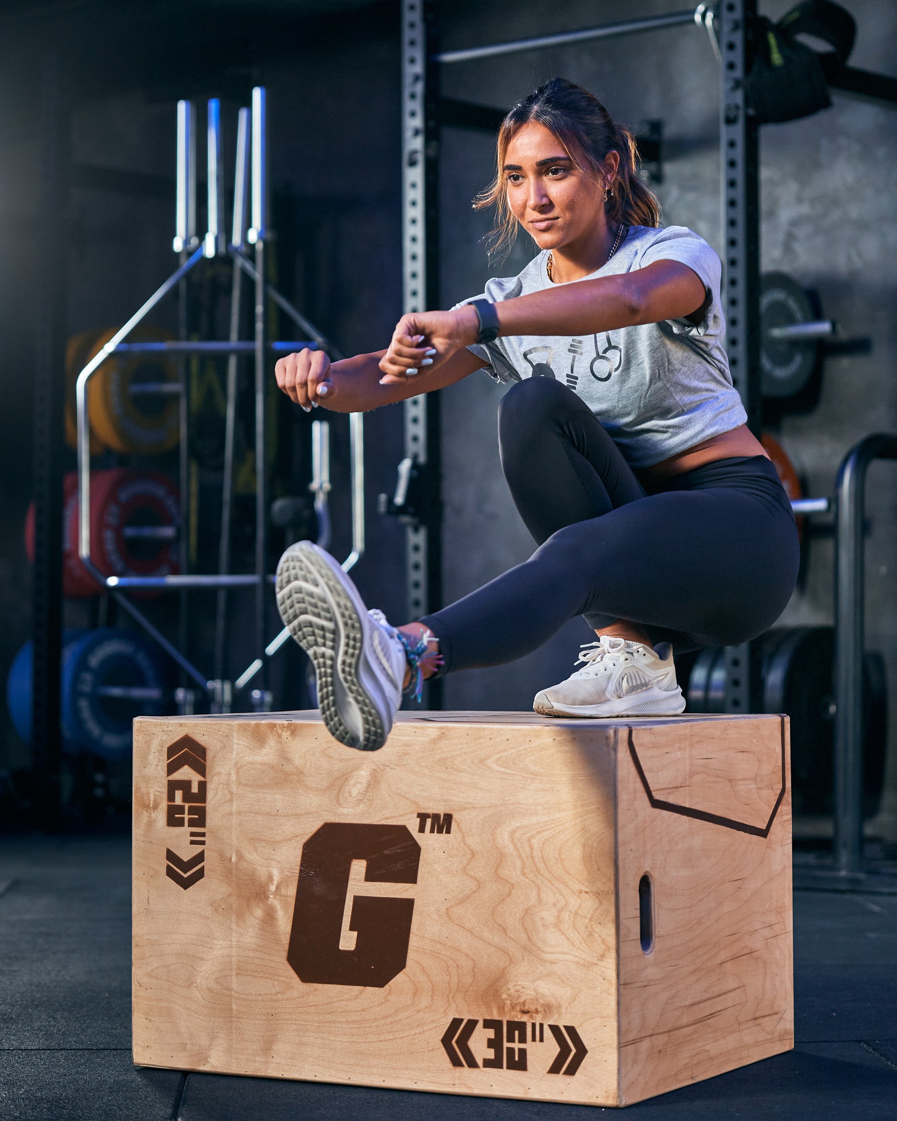 Garage Gear 3-in-1 Wood Plyo Box (Used)