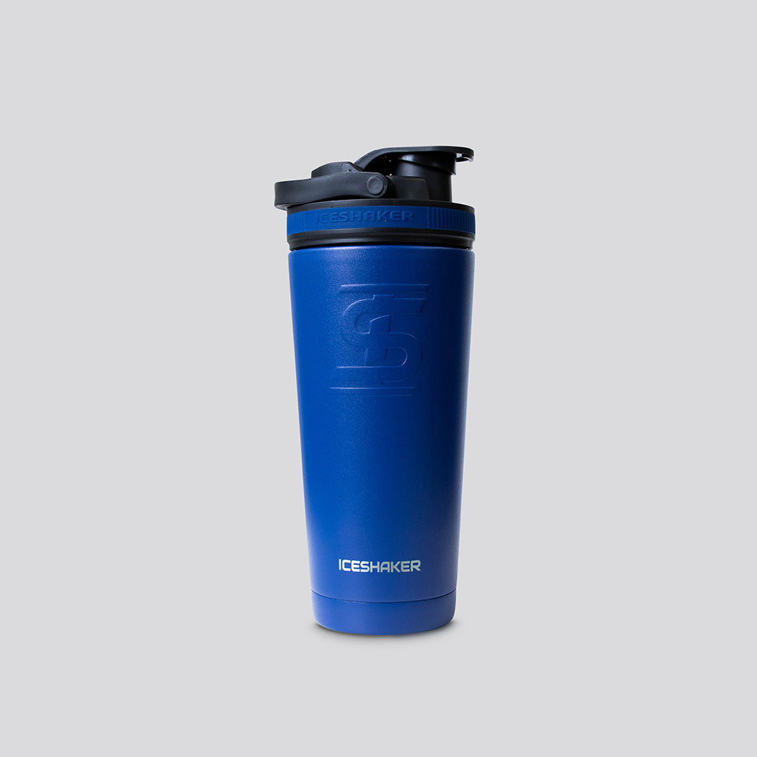 26 Oz. Born Primitive Ice Shaker Bottle | Navy from Born Primitive for Genejack WOD