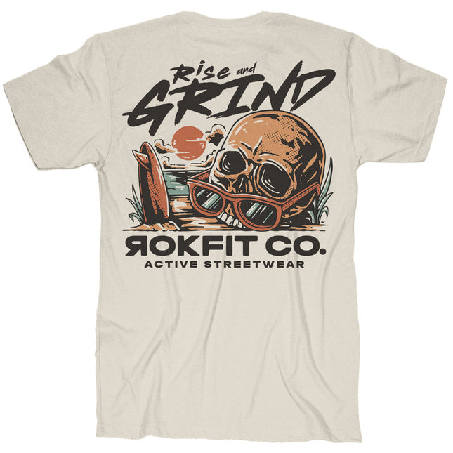 Rise and Grind T-Shirt from Rokfit for Genejack WOD
