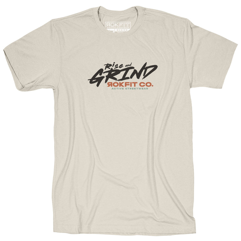 Rise and Grind T-Shirt - Unisex from Rokfit for Genejack WOD