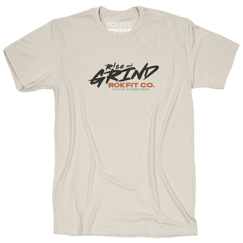 Rise and Grind T-Shirt from Rokfit for Genejack WOD