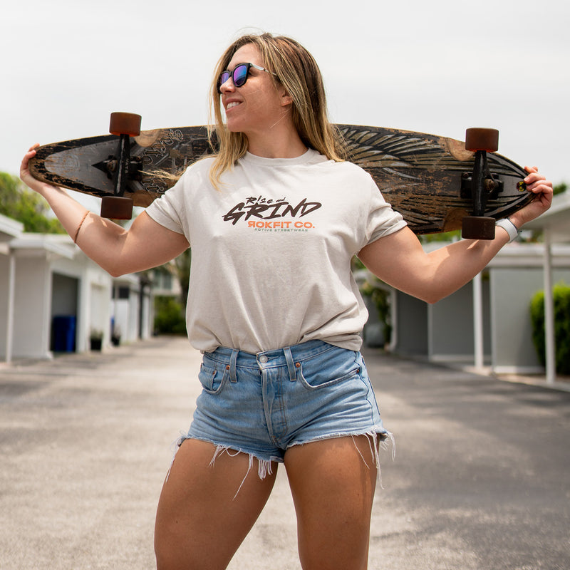 Rise and Grind T-Shirt - Unisex from Rokfit for Genejack WOD